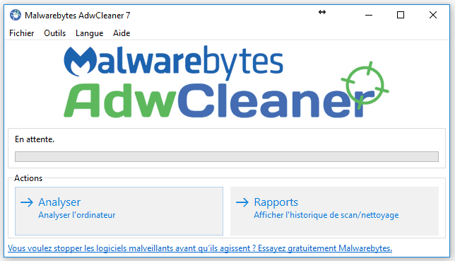 تحميل برنامج AdwCleaner لإزالة البرمجيات الضارة النسخة المجانية